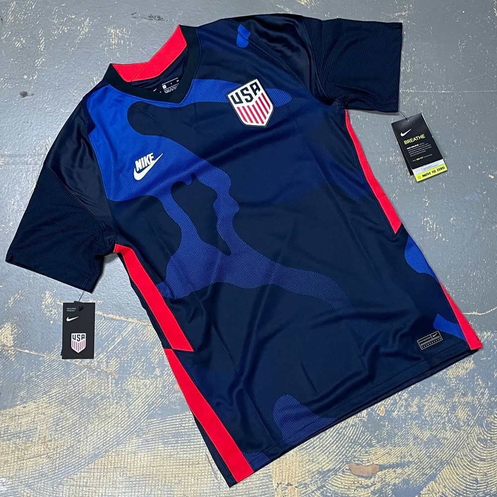 Nike USA Stadium Away Jersey CD0736-475 Olympics Small USWNT Alex Morgan